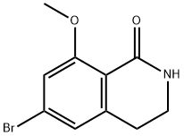 1(2H)-Isoquinolinone, 6-bromo-3,4-dihydro-8-methoxy-|6-溴-8-甲氧基-3,4-二氢异喹啉-1(2H)-酮