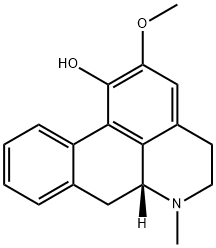 4H-Dibenzo[de,g]quinolin-1-ol, 5,6,6a,7-tetrahydro-2-methoxy-6-methyl-, (R)- (9CI)|1-去甲基荷叶碱