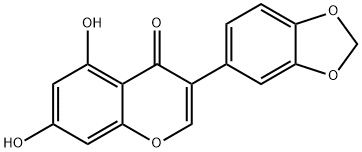 5,7-DIHYDROXY-3'',4''-METHYLENEDIOXYISOFLAVONE|氧巴罂粟碱