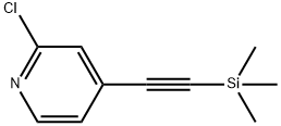 2-chloro-4-[2-(trimethylsilyl)ethynyl]pyridine