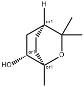(1alpha,4alpha,6alpha)-(±)-1,3,3-trimethyl-2-oxabicyclo[2.2.2]octan-6-ol Struktur
