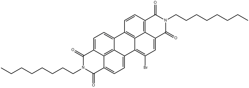 PTCDI-C8-Br 结构式