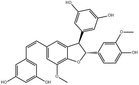 顺式-甘蔗B, 865474-99-3, 结构式