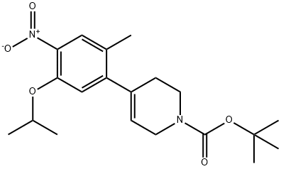 1(2H)-Pyridinecarboxylic acid, 3,6-dihydro-4-[2-methyl-5-(1-methylethoxy)-4-nitrophenyl]-, 1,1-dimethylethyl ester