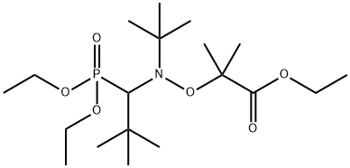3,7-Dioxa-4-aza-6-phosphanonanoic acid, 4,5-bis(1,1-dimethylethyl)-6-ethoxy-2,2-dimethyl-, ethyl ester, 6-oxide|