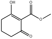 1-Cyclohexene-1-carboxylic acid, 2-hydroxy-6-oxo-, methyl ester Struktur