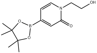 1-(2-Hydroxyethyl)-4-(4,4,5,5-tetramethyl-1,3,2-dioxaborolan-2-yl)pyridin-2(1H)-one|1-(2-羟乙基)-4-(4,4,5,5-四甲基-1,3,2-二氧杂硼烷-2-基)吡啶-2(1H)-酮