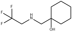 Cyclohexanol, 1-[[(2,2,2-trifluoroethyl)amino]methyl]- Structure