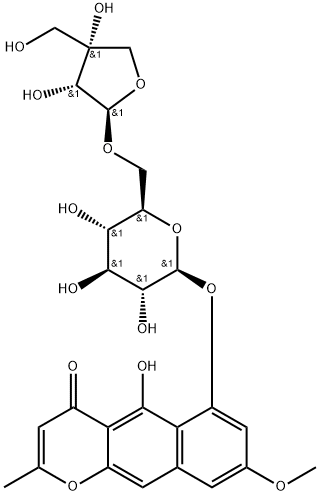 Cassiaside B Structure