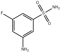 Benzenesulfonamide, 3-amino-5-fluoro- Struktur