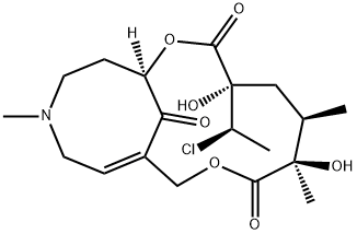 Desacetyldoronine 化学構造式