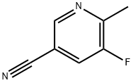 3-Pyridinecarbonitrile, 5-fluoro-6-methyl- Structure