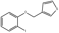 Thiophene, 3-[(2-iodophenoxy)methyl]- Structure