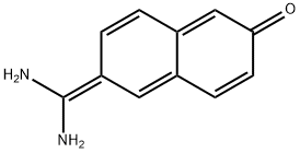 2(6H)-Naphthalenone, 6-(diaminomethylene)- Struktur