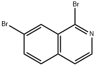 Isoquinoline, 1,7-dibromo- 结构式
