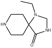 1-Ethyl-1,3,8-triazaspiro[4.5]decan-4-one Structure