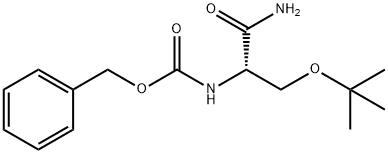 amino (2S)-2-{[(benzyloxy)carbonyl]amino}-3-(tert-butoxy)propanoate Struktur
