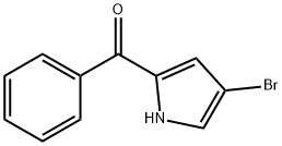 Methanone, (4-bromo-1H-pyrrol-2-yl)phenyl- Structure
