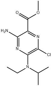 3-Amino-6-chloro-5-[ethyl(1-methylethyl)amino]-2-pyrazinecarboxylic Acid Methyl Ester|3-Amino-6-chloro-5-[ethyl(1-methylethyl)amino]-2-pyrazinecarboxylic Acid Methyl Ester