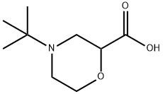 2-Morpholinecarboxylic acid, 4-(1,1-dimethylethyl)-|