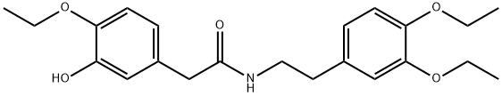 Benzeneacetamide, N-[2-(3,4-diethoxyphenyl)ethyl]-4-ethoxy-3-hydroxy-|N-(3,4-二乙氧基苯乙基)-2-(4-乙氧基-3-羟基苯基)乙酰胺