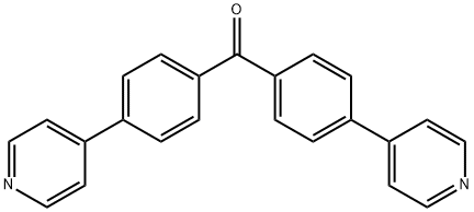 Methanone, bis[4-(4-pyridinyl)phenyl]- Structure