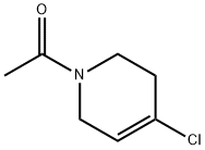 1-(N-Acetyl)-3,6-Dihydro-2H-4-chloropyridine Struktur