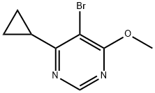 5-Bromo-4-cyclopropyl-6-methoxypyrimidine