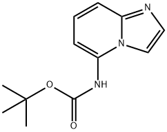 tert-butyl N-(imidazo[1,2-a]pyridin-5-yl)carbamate Structure