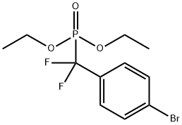 Phosphonic acid, P-[(4-bromophenyl)difluoromethyl]-, diethyl ester|((4-溴苯基)二氟甲基)膦酸二乙酯