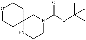 4-Boc-9-oxa-1,4-diaza-spiro[5.5]undecane Struktur