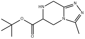 1,2,4-Triazolo[4,3-a]pyrazine-6-carboxylic acid, 5,6,7,8-tetrahydro-3-methyl-, 1,1-dimethylethyl ester|