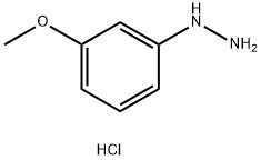 (3-methoxyphenyl)hydrazine dihydrochloride Struktur