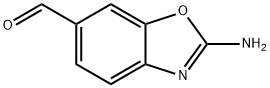 2-Aminobenzoxazole-6-carbaldehyde Struktur