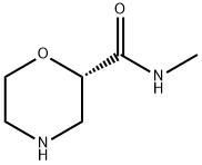2-Morpholinecarboxamide,N-methyl-,(2S)-|(2S)-N-甲基吗啉-2-甲酰胺