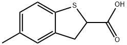 Benzo[b]thiophene-2-carboxylic acid, 2,3-dihydro-5-methyl-|