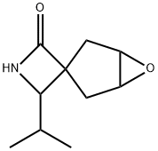 2-(propan-2-yl)-6'-oxaspiro[azetidine-3,3'-bicyclo[3.1.0]hexane]-4-one Structure