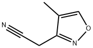 2-(4-methyl-1,2-oxazol-3-yl)acetonitrile Structure