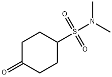 4-Oxo-cyclohexanesulfonic acid dimethylamide Structure