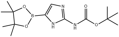 tert-Butyl (5-(4,4,5,5-tetramethyl-1,3,2-dioxaborolan-2-yl)-1H-imidazol-2-yl)carbamate|(5-(4,4,5,5-四甲基-1,3,2-二氧杂硼硼烷-2-基)-1H-咪唑-2-基)氨基甲酸叔丁酯