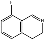 Isoquinoline, 8-fluoro-3,4-dihydro- Struktur
