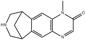 (6S,10R)-1-methyl-1,6,7,8,9,10-hexahydro-2H-6,10-methanoazepino[4,5-g]quinoxalin-2-one Structure