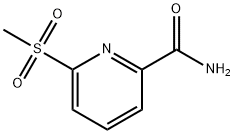 6-Methanesulfonylpyridine-2-carboxamide Structure