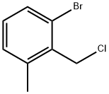 Benzene, 1-bromo-2-(chloromethyl)-3-methyl- Structure