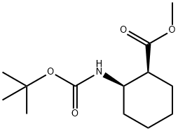 Cyclohexanecarboxylic acid, 2-[[(1,1-dimethylethoxy)carbonyl]amino]-, methyl ester, (1S,2R)-
