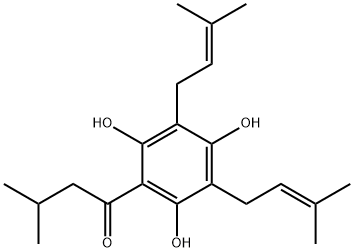 1-Butanone, 3-methyl-1-[2,4,6-trihydroxy-3,5-bis(3-methyl-2-buten-1-yl)phenyl]-