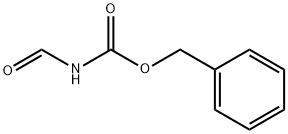 Carbamic acid, N-formyl-, phenylmethyl ester Struktur