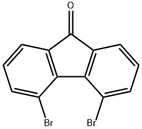 9H-Fluoren-9-one, 4,5-dibromo- Struktur