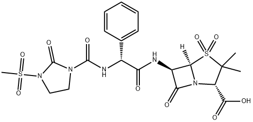 Mezlocillinsodium/sulbactamsodium impurity Structure