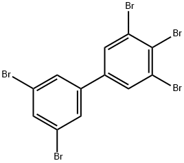 3,3',4,5,5'-Pentabromobiphenyl Structure